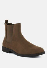 Nitro Micro Suede Chelsea Boots from London Rag International