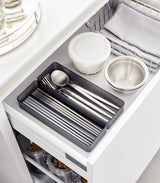 Stackable Clear Organizers [Set of 2] - Four Sizes from Yamazaki Home
