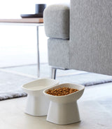Tilted Pet Food Bowl from Yamazaki Home