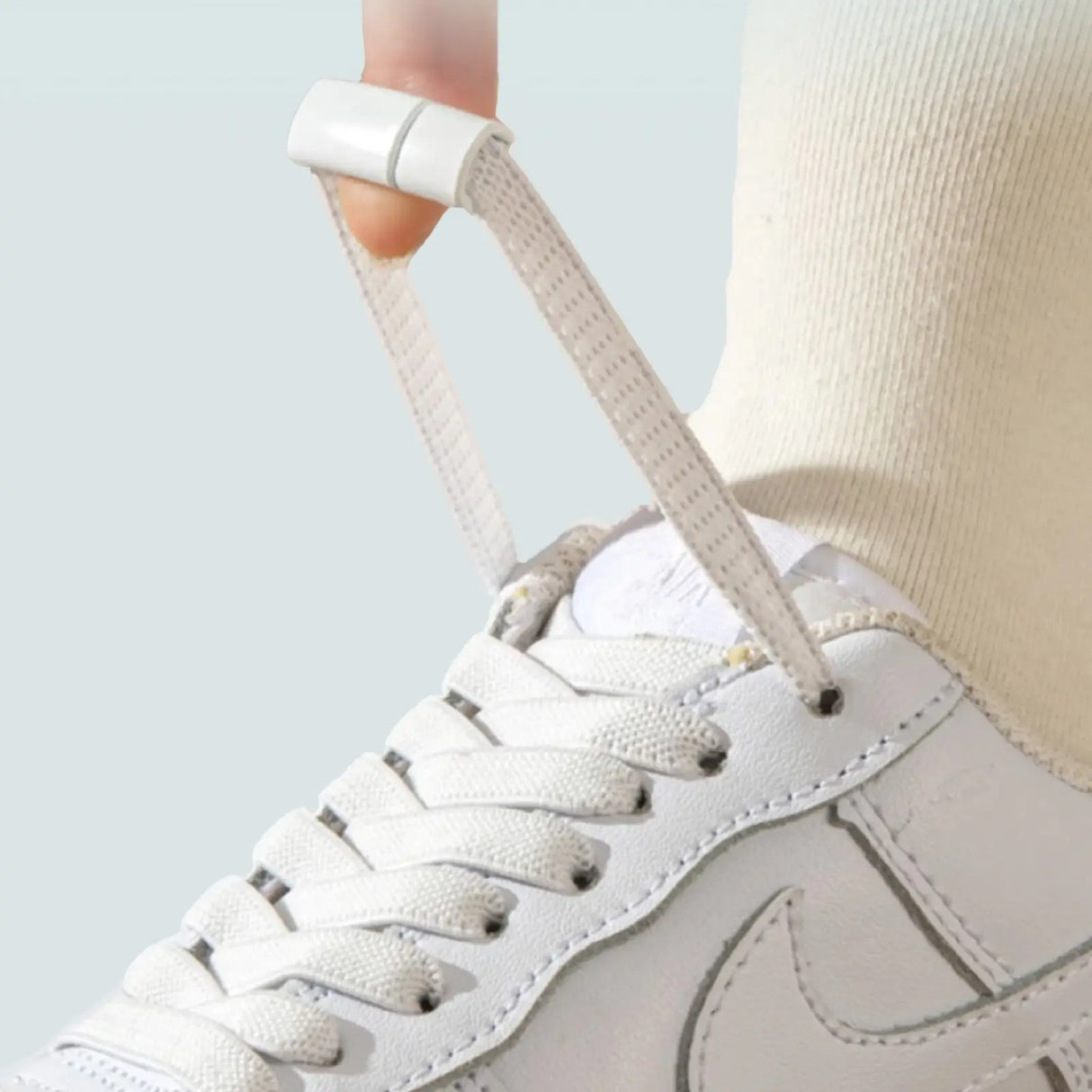Eight Pairs No Tie Shoelace Replacement With Magnetic Lace Lock from Cool Gadget