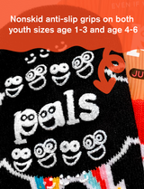 KIDS JULIUS & CLANCY NO SLIP SOCKS from Pals Socks