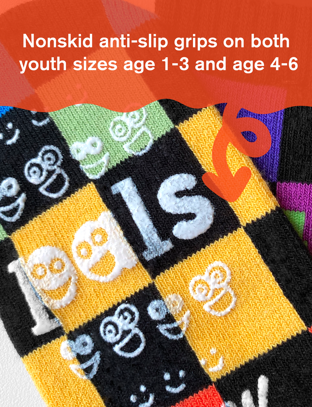KIDS PLANNER & SPONTANEOUS NO SLIP SOCKS from Pals Socks