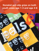 KIDS PLANNER & SPONTANEOUS NO SLIP SOCKS from Pals Socks