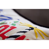 North Carolina Hand-Embroidered Pillow from Quirks!