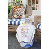 North Dakokta Hand-Embroidered Pillow from Quirks!