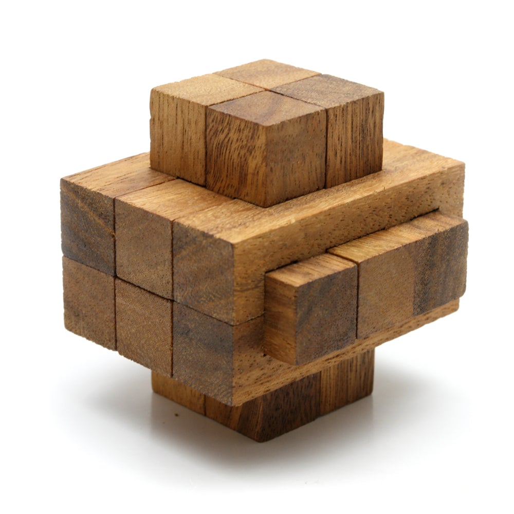 Notch - 13 Piece Burr Puzzle from Kubiya Games