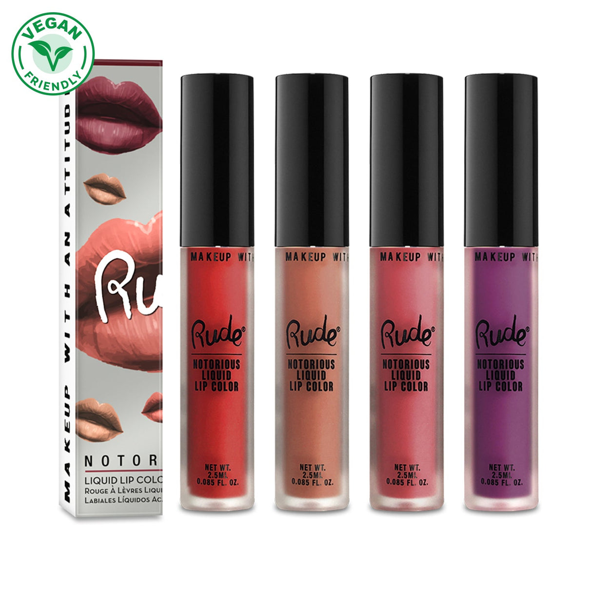 Notorious Rich Long Lasting Liquid Lip Color from Rude Cosmetics