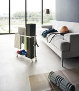 Fitness Equipment Storage Cart - Steel from Yamazaki Home