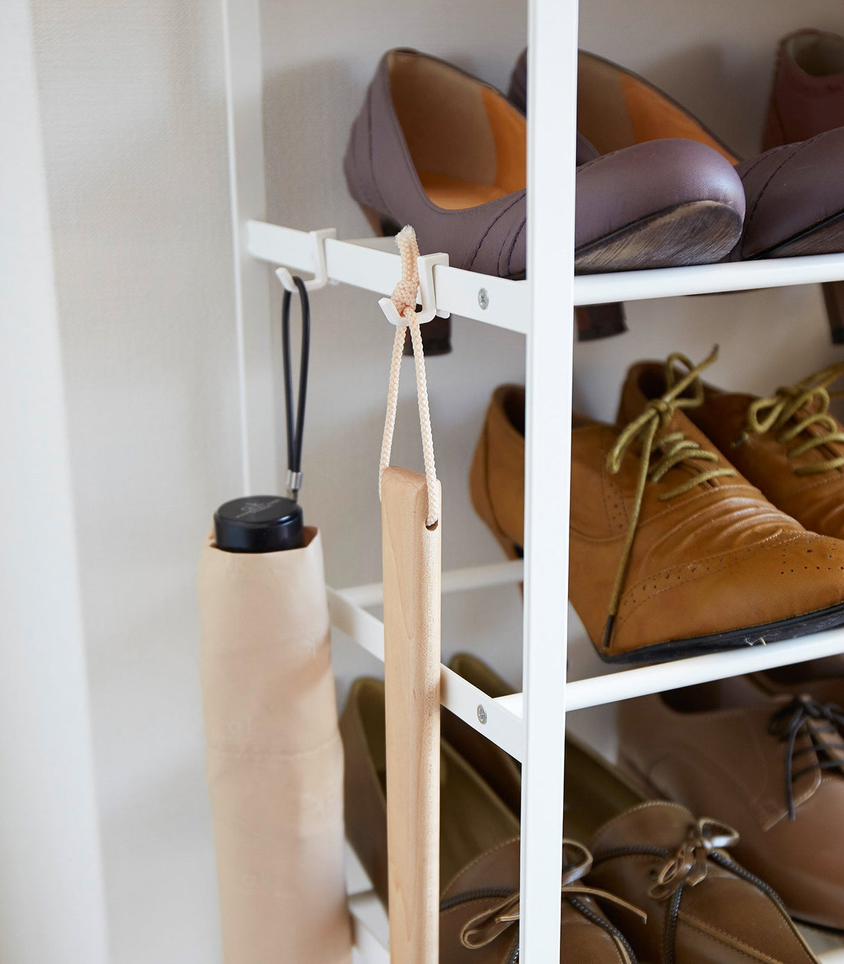 Six-Tier Shoe Rack (34" H)  - Steel from Yamazaki Home