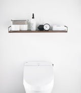 Wall-Mounted Shelf (3" H)  - Wood from Yamazaki Home