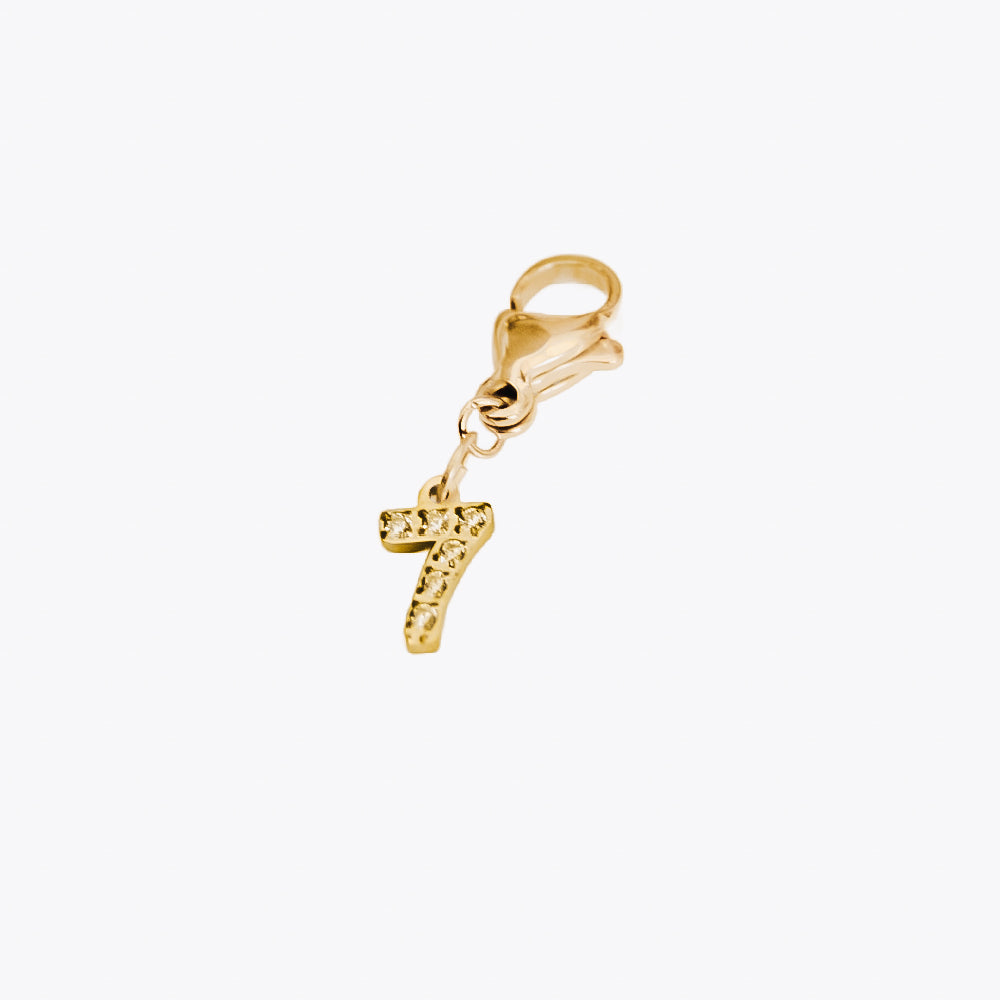 BUNDLED Number Charm Bar Chanelle Charms  - WATERPROOF from Pretty Simple