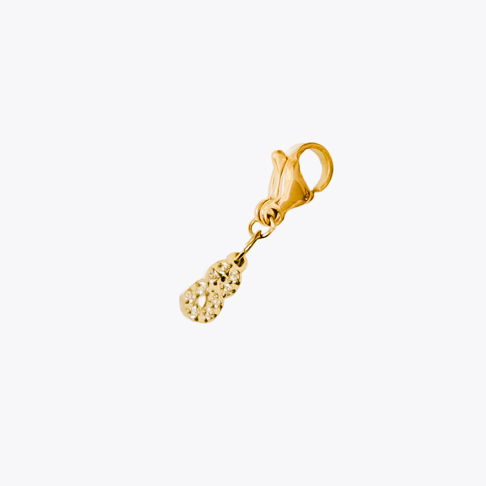 Number Charm Bar Chanelle Charms  - WATERPROOF from Pretty Simple