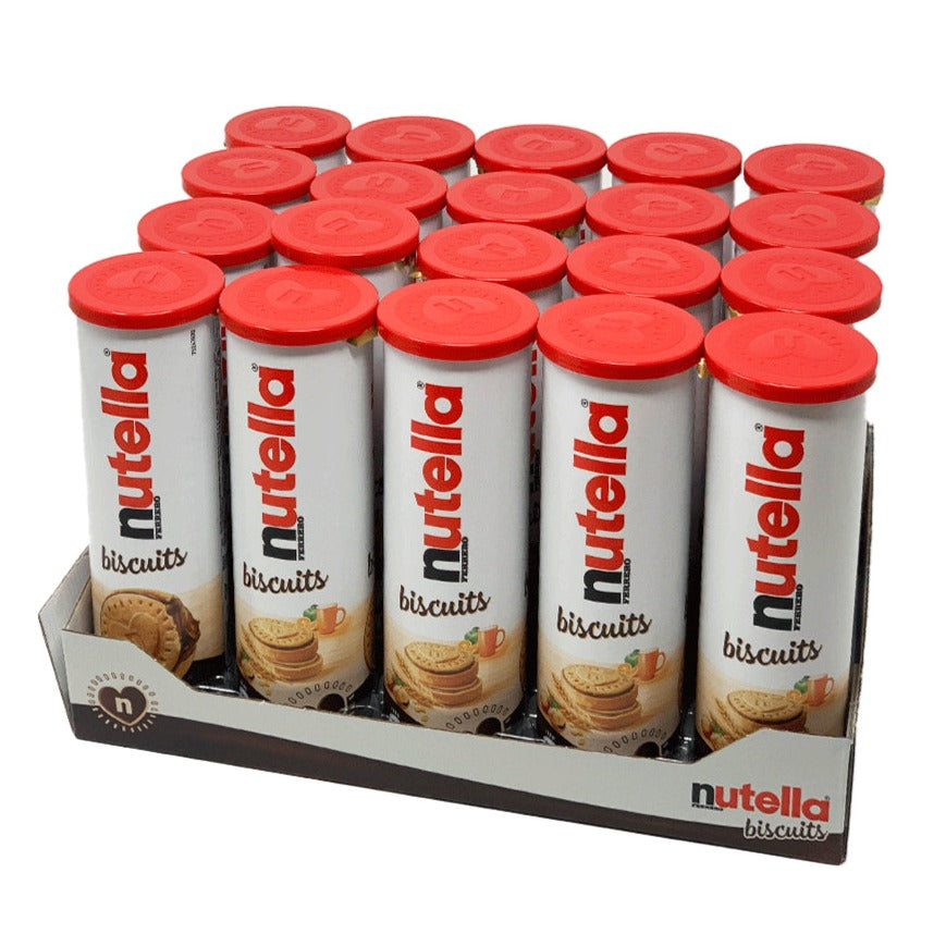 Nutella Biscuit Tubes (166g) (20ct) from PETEZ POP WHOLESALE