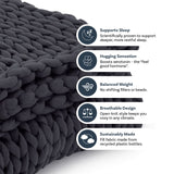 Knit Weighted Blanket From Nuzzie