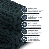 Knit Weighted Blanket From Nuzzie