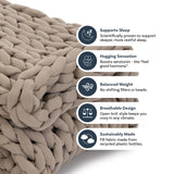 Knit Weighted Blanket From Nuzzie