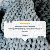 Knit Weighted Blanket From Nuzzie