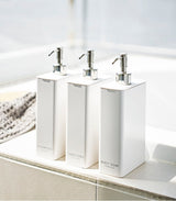 Rectangle Dispenser Bundle - Shampoo, Conditioner, and Body Soap from Yamazaki Home