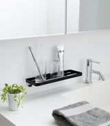 Traceless Adhesive Floating Tray - Steel from Yamazaki Home