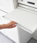 Countertop Drawer with Pull-Out Shelf - Steel from Yamazaki Home