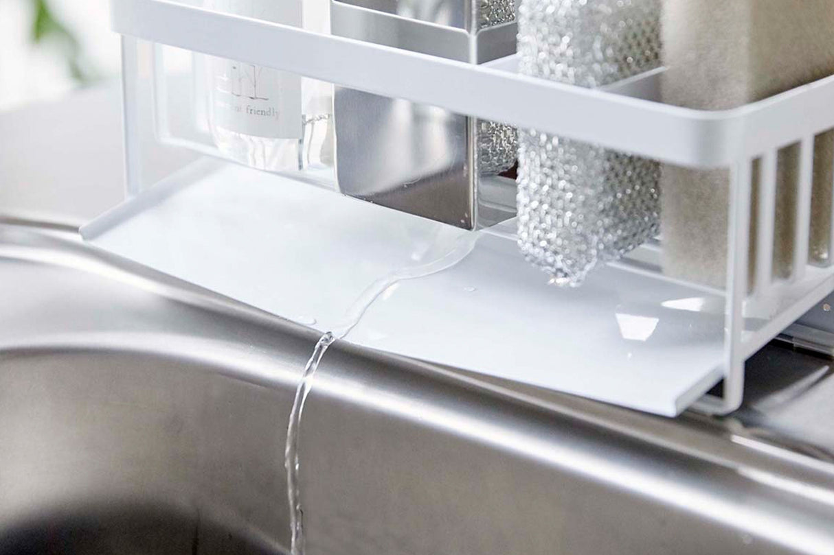 Sponge & Bottle Holder - Steel from Yamazaki Home