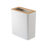 Trash Can - Two Styles - Steel + Wood from Yamazaki Home