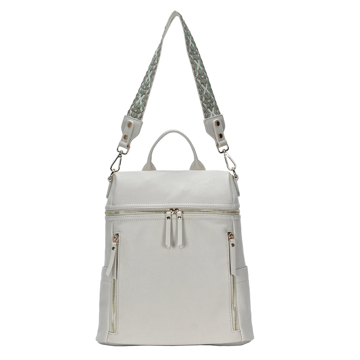 Nyra Webbing Strap Convertible Backpack Purse from MMS Brands