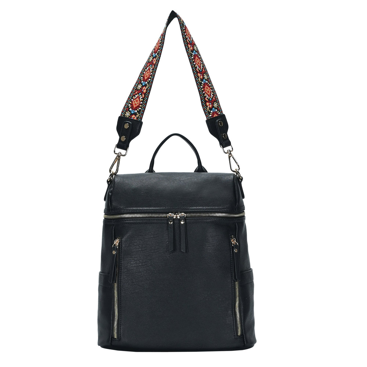 Nyra Webbing Strap Convertible Backpack Purse from MMS Brands