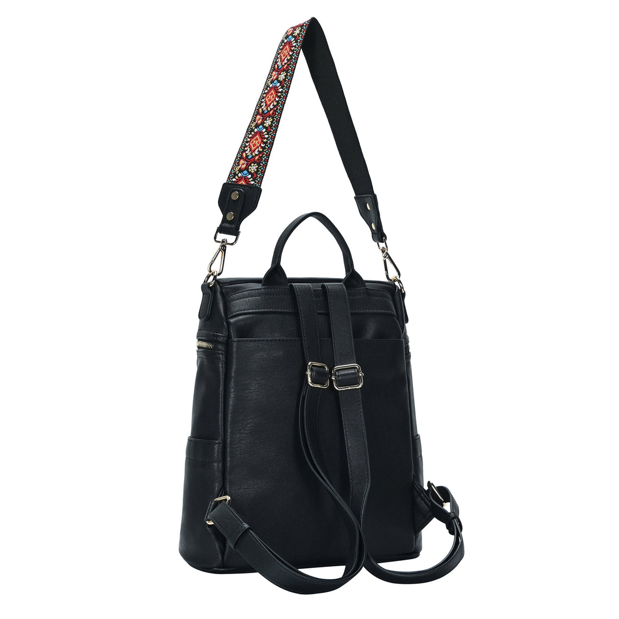 Nyra Webbing Strap Convertible Backpack Purse from MMS Brands