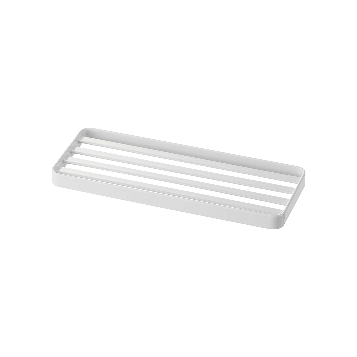 Slotted Bathroom Tray - Steel from Yamazaki Home