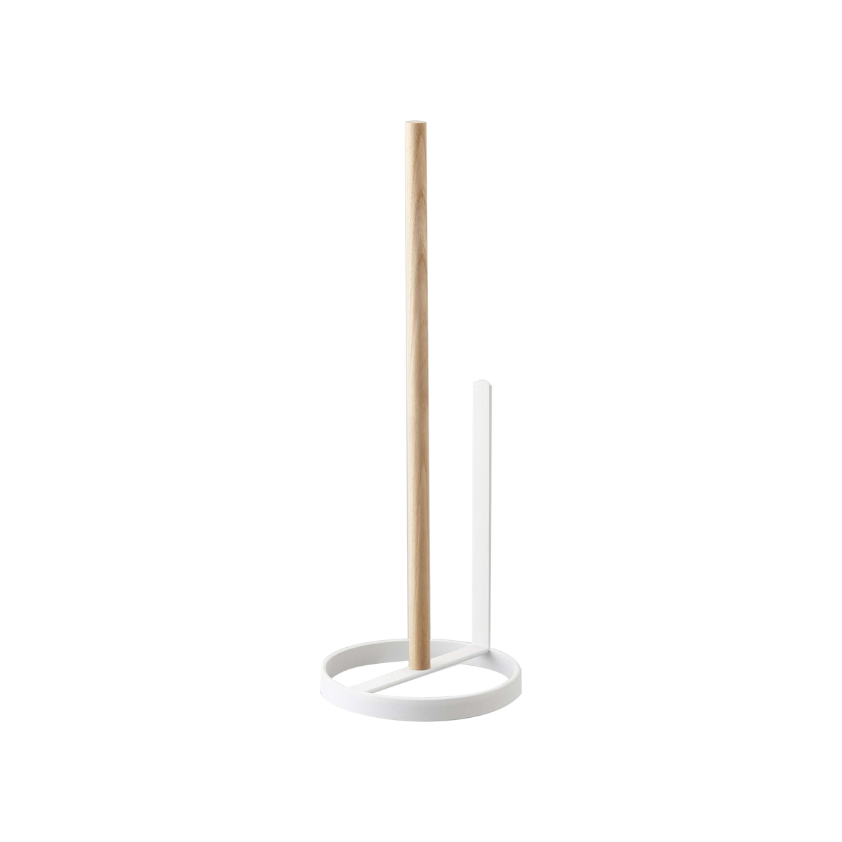 Toilet Paper Stocker - Steel + Wood from Yamazaki Home