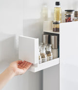 Two-Tier Sliding Drawer Seasoning Rack - Steel from Yamazaki Home