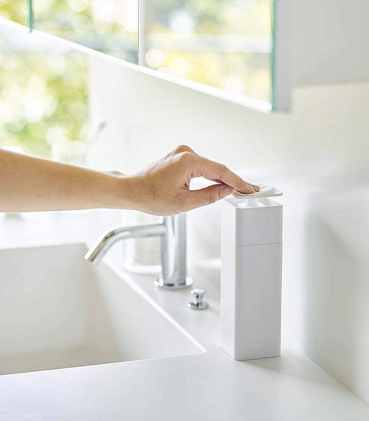 Push Soap Dispenser from Yamazaki Home