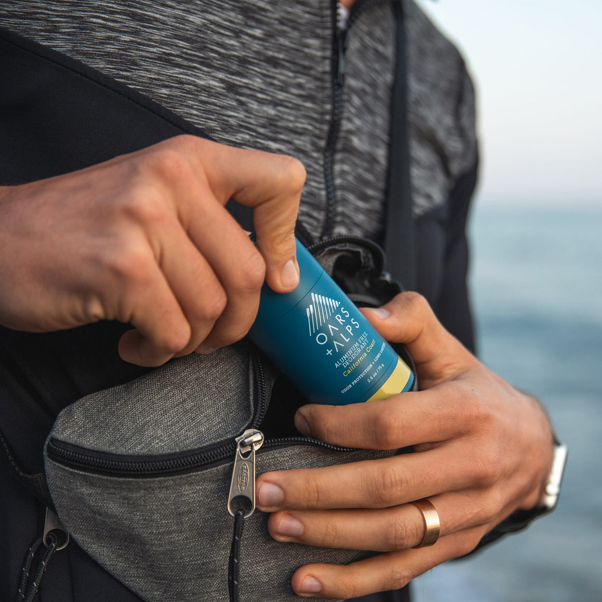 Aluminum-Free Deodorant - California Coast from Oars + Alps from Oars + Alps