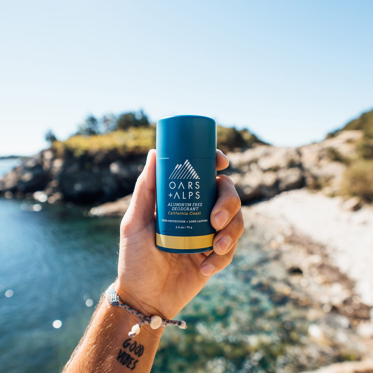 Aluminum-Free Deodorant - California Coast from Oars + Alps from Oars + Alps