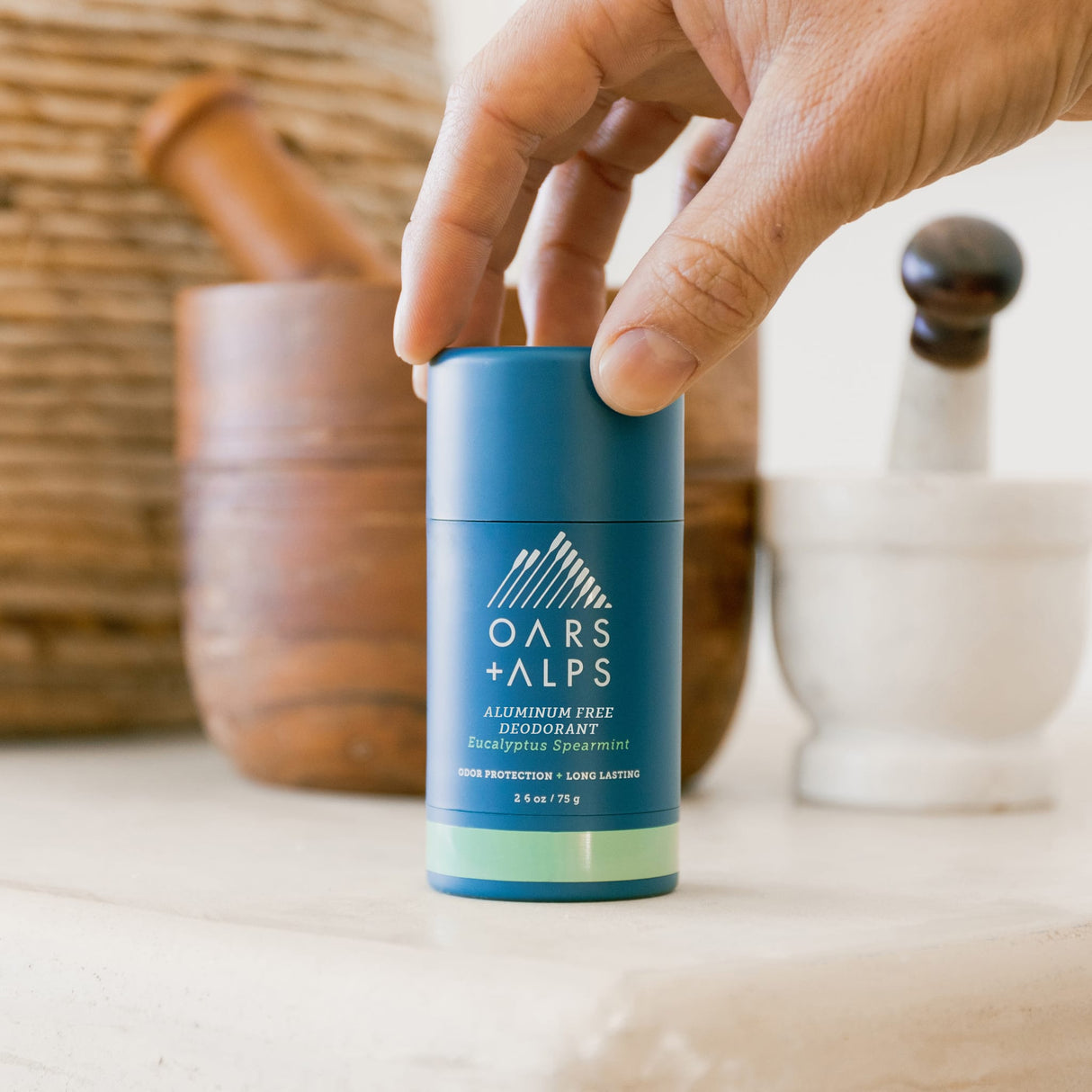 Aluminum-Free Deodorant - Eucalyptus Spearmint from Oars + Alps from Oars + Alps