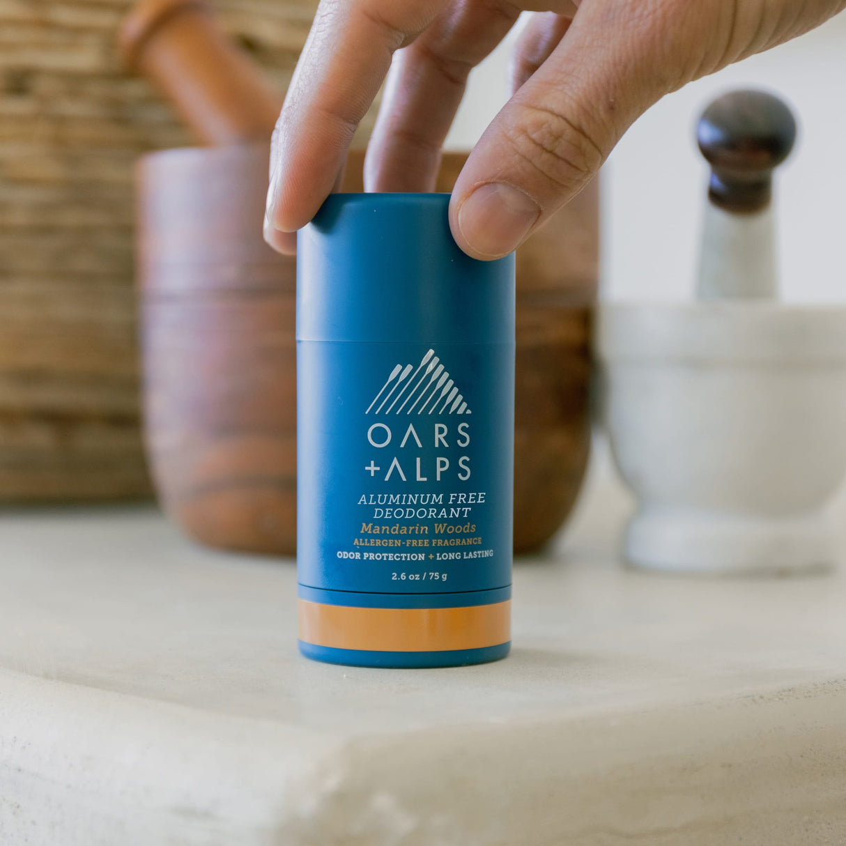 Aluminum-Free Deodorant - Mandarin Woods from Oars + Alps from Oars + Alps