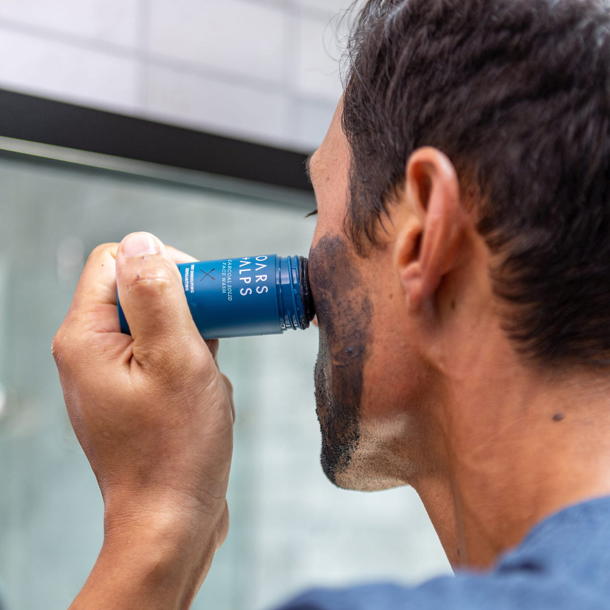 Charcoal Solid Face Wash From Oars + Alps