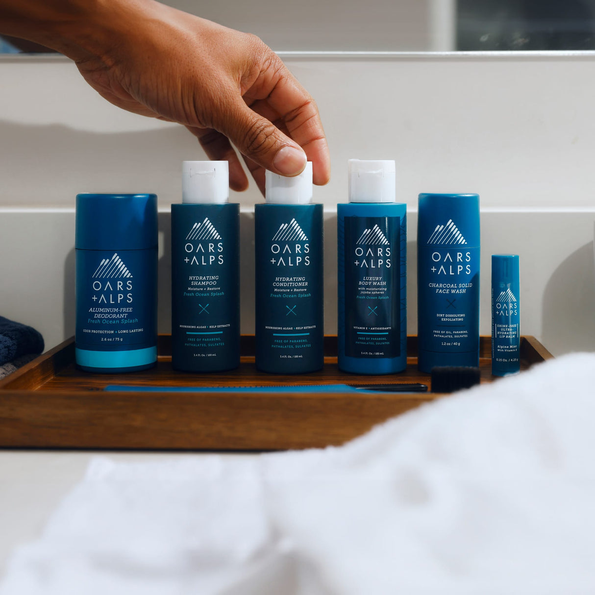 Everyday Essentials Kit - Fresh Ocean Splash from Oars + Alps from Oars + Alps