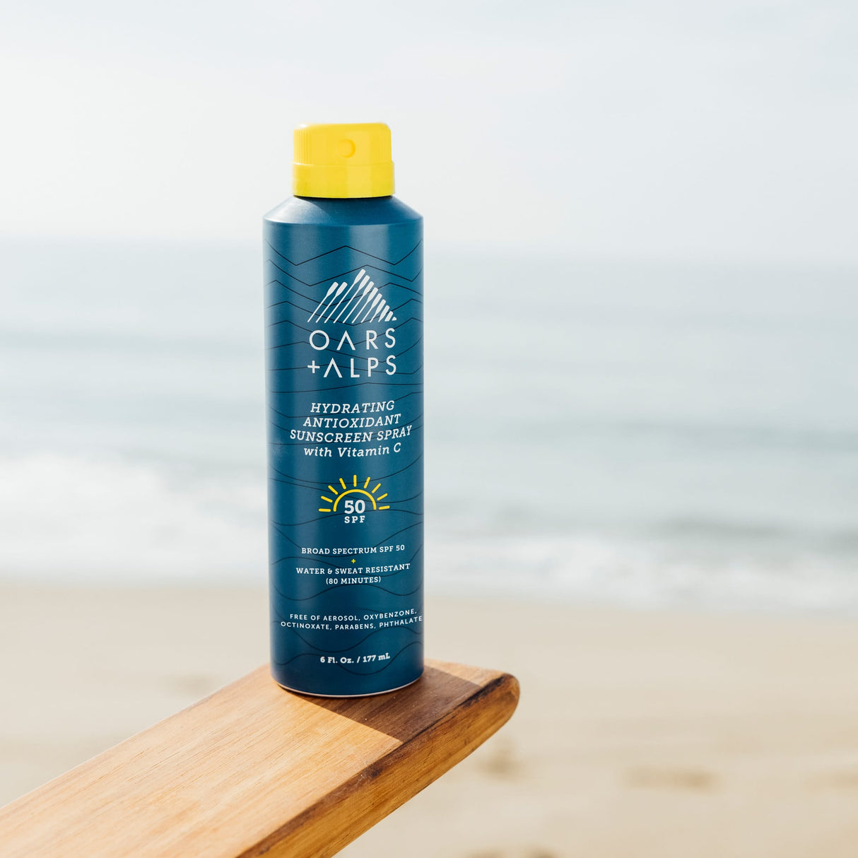 Hydrating Antioxidant SPF 50 Spray From Oars + Alps