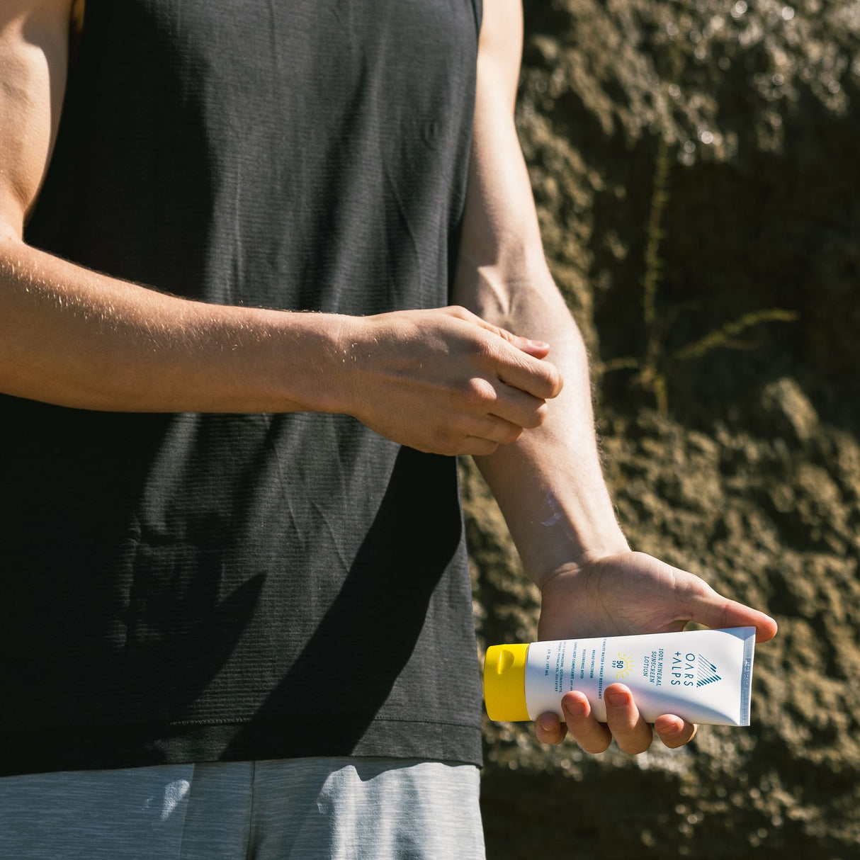 Mineral Sunscreen Lotion with SPF 50 (100%) from Oars + Alps