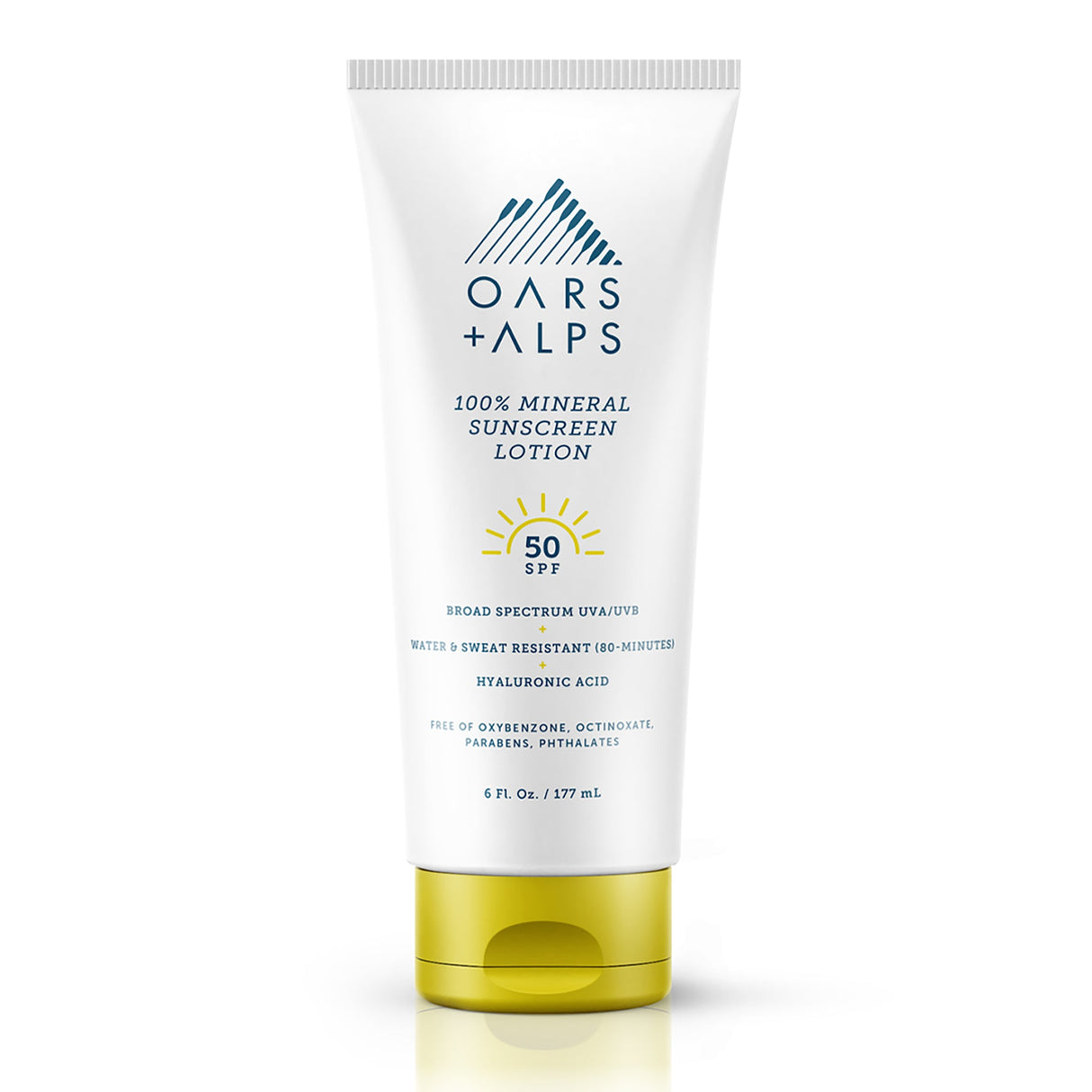 Mineral Sunscreen Lotion with SPF 50 (100%) from Oars + Alps