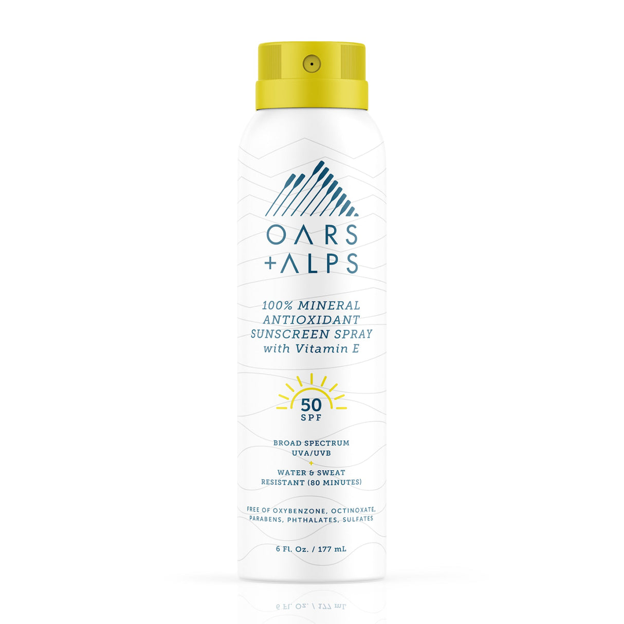 Mineral Antioxidant Sunscreen Spray with SPF 50 (100%) from Oars + Alps