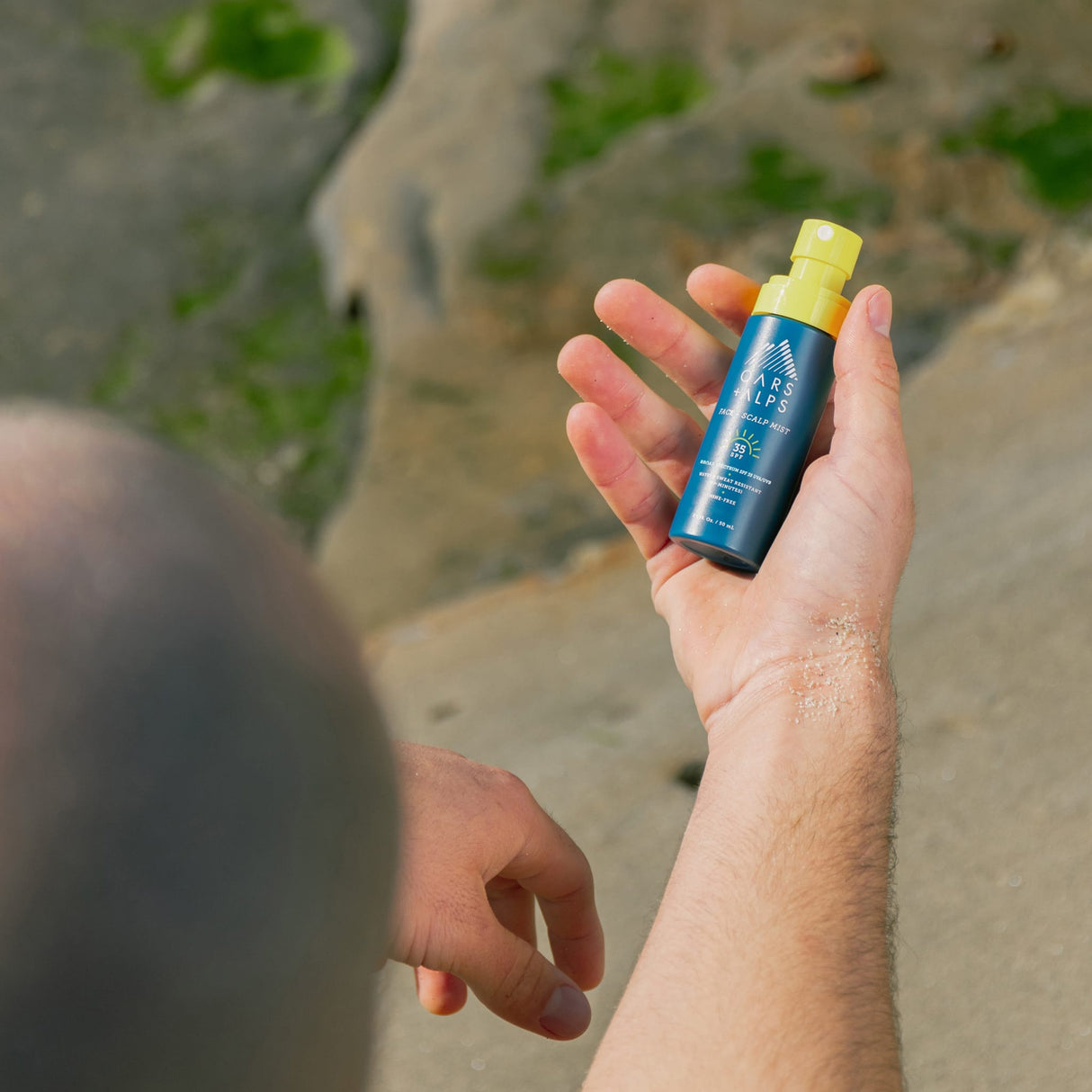 Face + Scalp Mist with SPF 35 From Oars + Alps