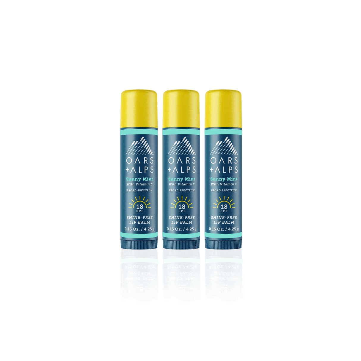 SPF Shine-Free Lip Balm Kit - Sunny Mint From Oars + Alps