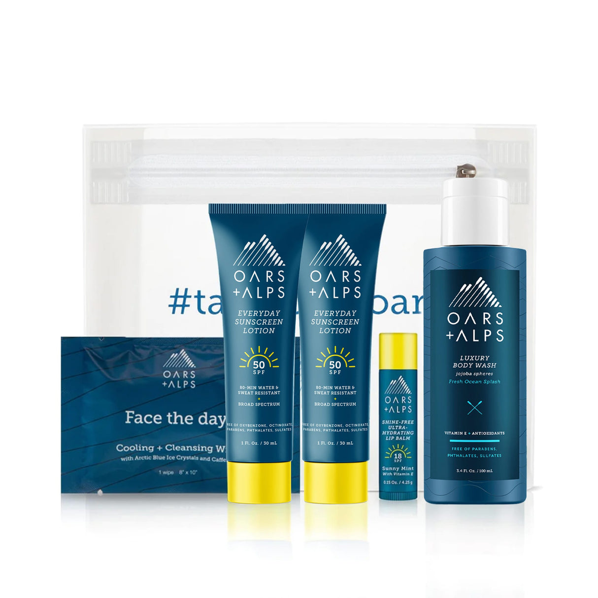 Summer Travel Essentials Kit from Oars + Alps from Oars + Alps