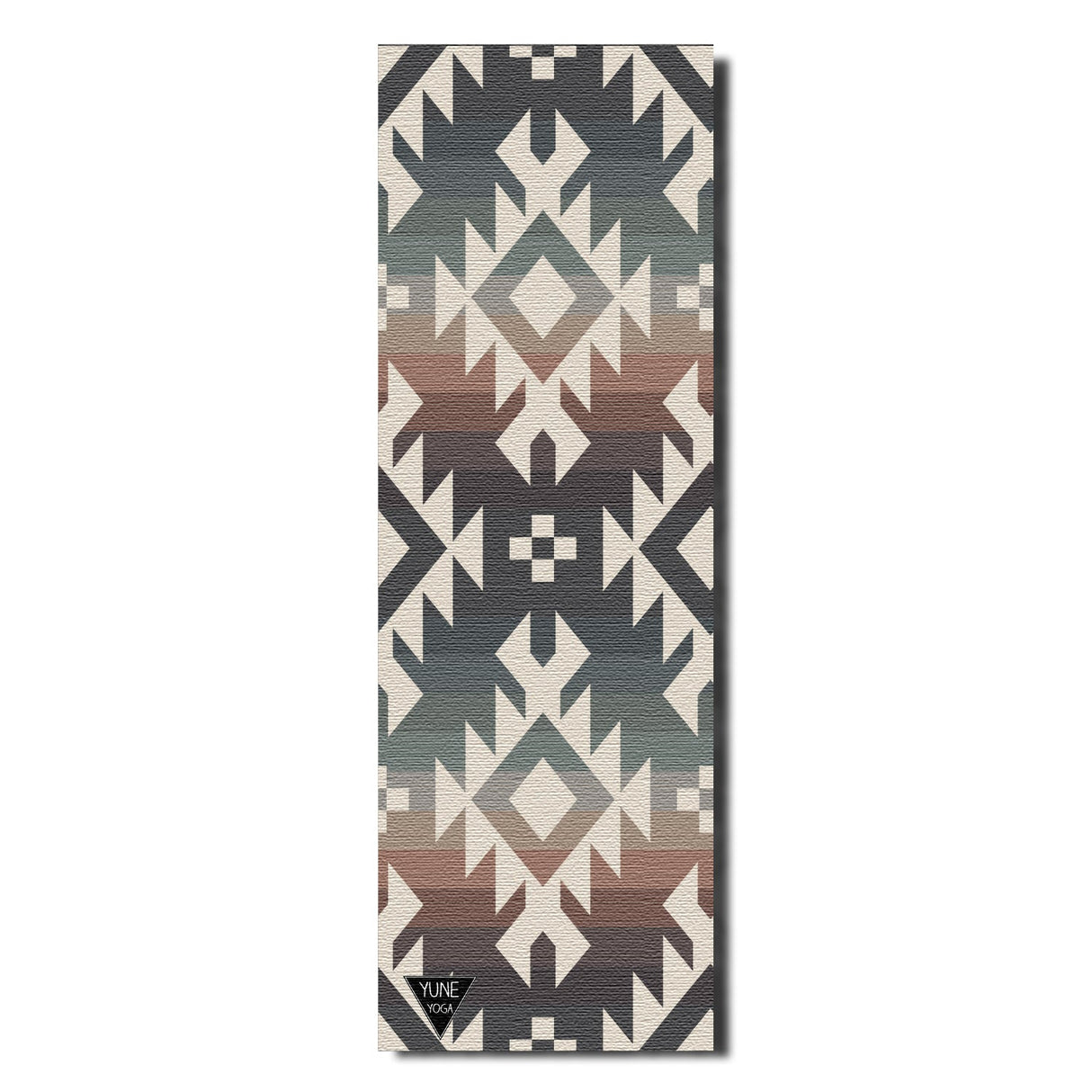 Obsidian Ridge Yoga Mat – 6 mm Extra Thick, Double-Sided Non-Slip, Eco-Friendly PER with UV-Printed Design | from Yune Yoga