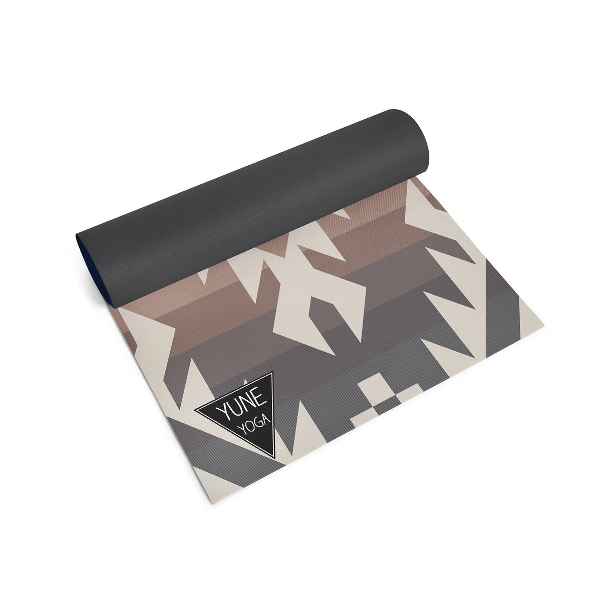 Obsidian Ridge Yoga Mat – 6 mm Extra Thick, Double-Sided Non-Slip, Eco-Friendly PER with UV-Printed Design | from Yune Yoga