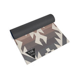 Obsidian Ridge Yoga Mat – 6 mm Extra Thick, Double-Sided Non-Slip, Eco-Friendly PER with UV-Printed Design | from Yune Yoga