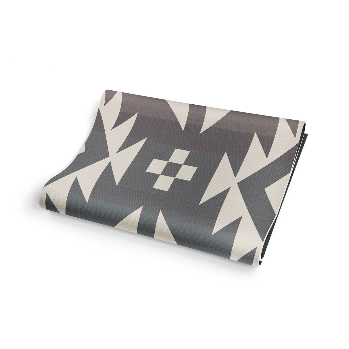 Obsidian Ridge Yoga Mat – 6 mm Extra Thick, Double-Sided Non-Slip, Eco-Friendly PER with UV-Printed Design | from Yune Yoga